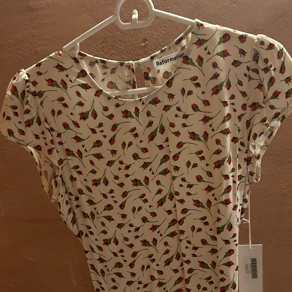 Reformation Gavin dress in Marion. NWT - Picture 2 of 4